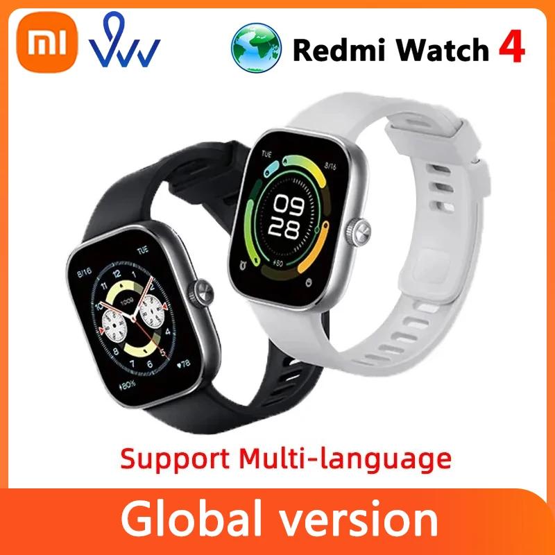 ۷ι  Redmi Watch 4 ʴ 1.97 ġ AMOLED ÷,  ȭ ȭ, Ʈ  ͸, GPS GNSS Ʈġ